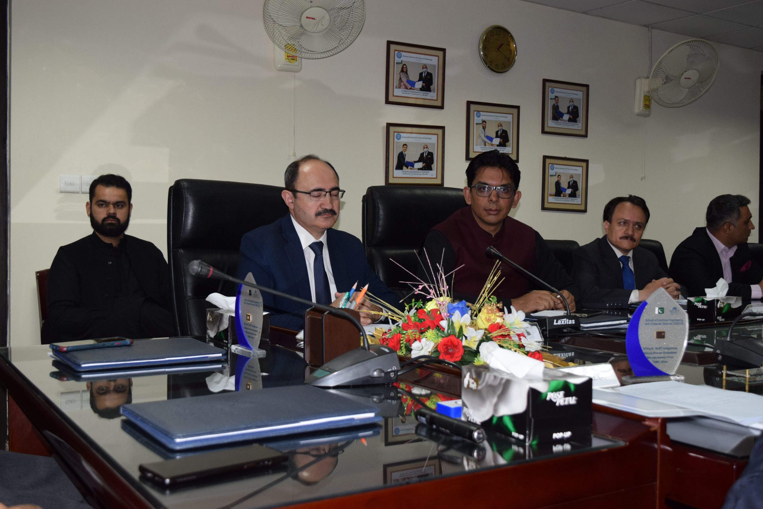 Visit Of Chief Secretaries Of Gilgit Baltistaan National University Of Sciences And Technology 