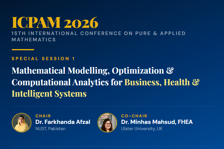 CALL FOR PAPERS  ICPAM 2026 – Special Session
